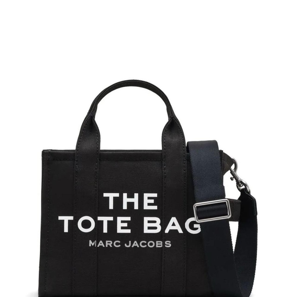 Marc Jacobs Black Canvas Tote